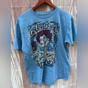 Liquid Blue 2000s Vintage L Bertha Grateful Dead Deadhead festival tee T- Shirt